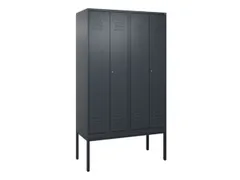 locker voor scheiding van kleding,HxBxD 2120x1200x500mm,4vak