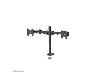 Monitorarm FPMA-D960DG 2 Schermen tot 27 Inch met Doorvoer Zwart - 4