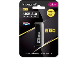 Integral Usb-Stick 3.0, 128Gb, Zwart