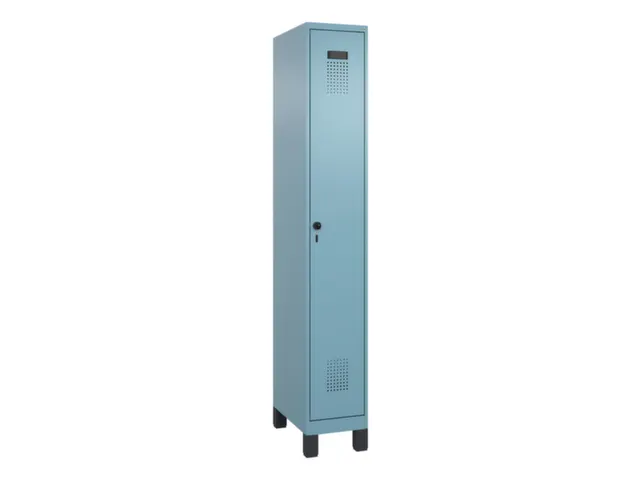 armoire vestiaire noir et blanc,HxlxP 1950x300x500mm,1compart.