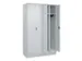 locker voor scheiding van kleding,HxBxD 1950x1200x500mm,4vak