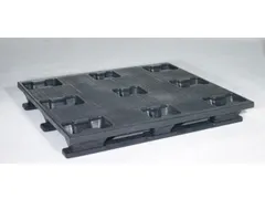 Kunststof Stapelpallet Pe 160x1000x1200mm Draagverm. 4000kg 3 Sleden