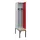 locker met bank,voor scheiding van kleding,HxBxD 2120x400x815mm,1vak