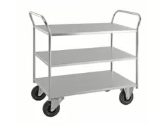 etagewagen,draagverm. 400kg,3etage(s),laadvl. LxB 940x440mm,staaletage