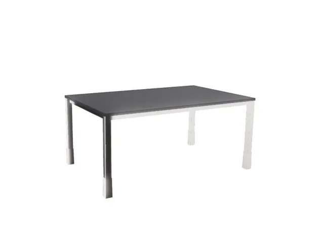 In hoogte verstelbaar bureau,HxBxD 720-840x1600x1000mm,CC-zwart