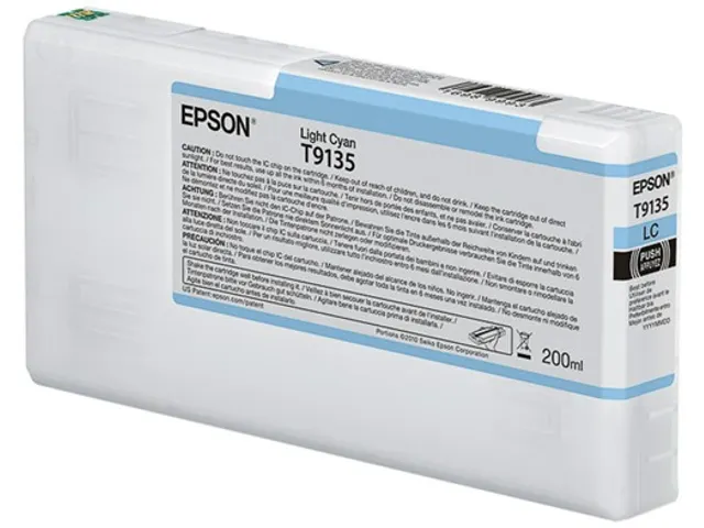 Inkcartridge Epson C13T913500 Licht Cyaan 200Ml
