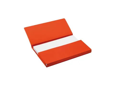 Pocketmap Secolor folio 100% gerecycled karton 250gr rood