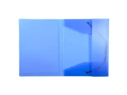 Elastomap 3klep PP Kreacover blauw