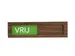 Premium Schuifbord Donker Houtlook Vrij Bezet Groen Rood 150x40mm