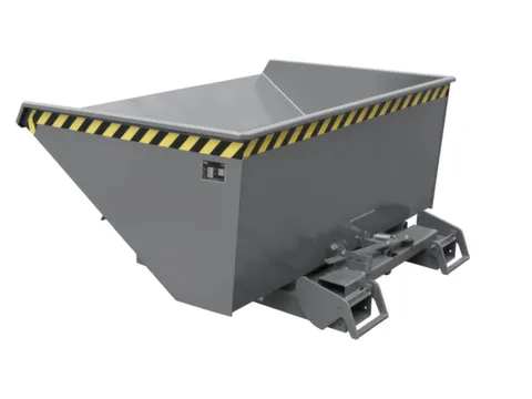 kiepbak,HxLxB 865x1485x1570mm,0,9m³,draagverm. 1000kg,RAL7005