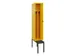 locker met bank,voor scheiding van kleding,HxBxD 2120x300x815mm,1vak