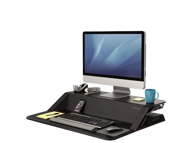 Plate-forme Assis-debout Fellowes Lotus Noir