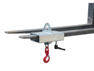lasthaak,draagverm. 2000kg,HxBxD 420x300x180mm,v. 1vorken,kraanbaar - 1