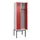 locker voor scheiding van kleding,HxBxD 2120x600x500mm,2vak
