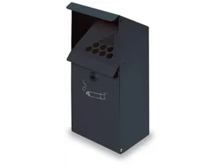 Wandasbak 3.7 liter 410x180x150mm Schuin Verzinkt Antraciet - 1