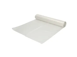 Afvalzak Hynex 70/15x200cm LDPE recycled T80 400L transparant 5 stuks - 6