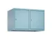 opzetkast,v. locker,2vak.,vak B 400mm,HxBxD 500x800x500mm,cilinderslot