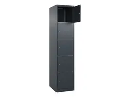 lockerkast,HxBxD 1850x400x500mm,1x5vakken,vak B 400mm,cil.-slot