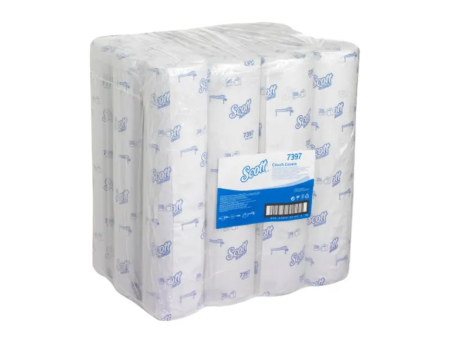 Scott 7397 onderzoekbankrol 1-laags wit 12 Rol