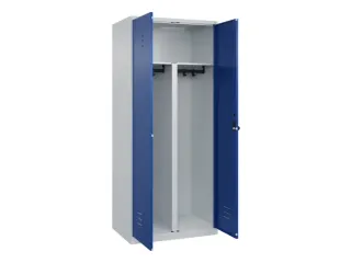 PBM-locker,HxBxD 1850x800x500mm,2vak,vak B 400mm,draaigrendel - 2