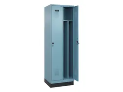 locker voor scheiding van kleding,HxBxD 1950x600x500mm,2vak