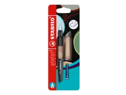 Vulpen STABILO Flow medium lichtbruin blister à 1 stuk