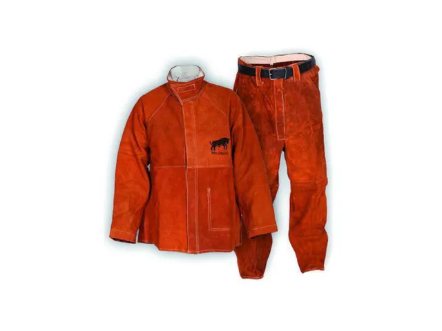Weldsafe 6020/CB lasbroek, bruin, maat L, per stuk
