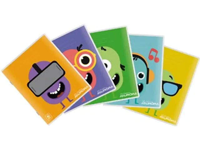 Splendid schrift, 48 bladzijden, ft 165x210mm, gelijnd 8 mm assorti