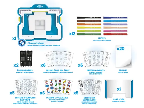 Tekenbord Maped Creativ Lumi'Board met lichtprojectie