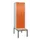 locker voor scheiding van kleding,HxBxD 2120x600x815mm,2vak