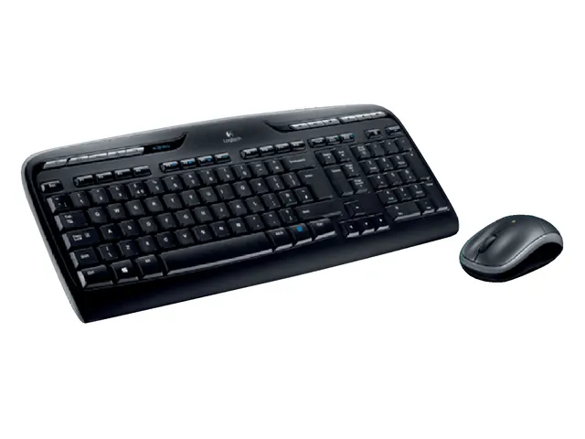 Toetsenbord Logitech MK330 Qwerty + muis zwart