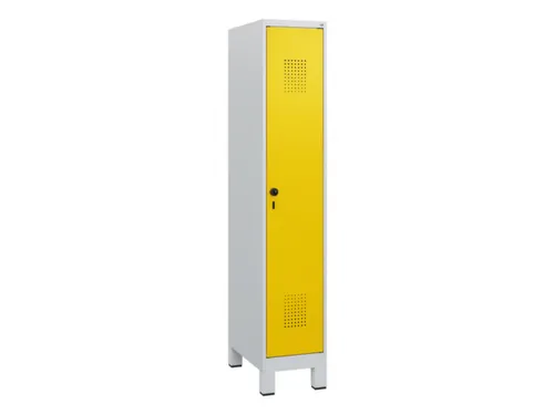 schoollocker,HxBxD 1630x300x500mm,1vak,vak B 300mm,draaigrendel,voeten