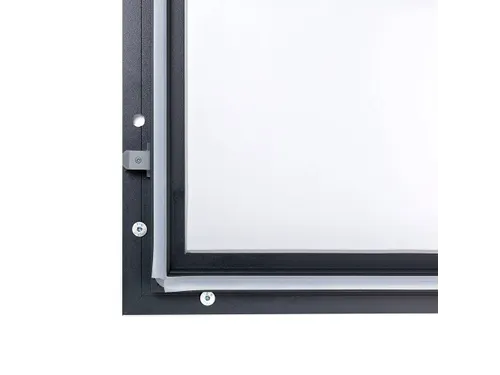 Outdoor Vergrendelbaar Notitiebord Slim 6xA4 Antraciet