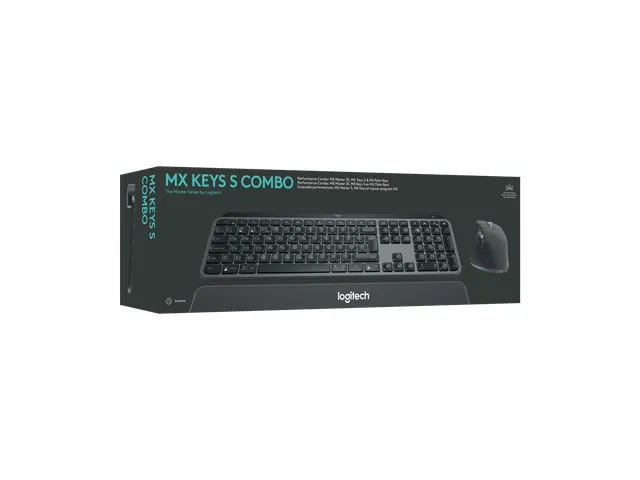 Logitech MX Keys S Combo toetsenbord en muis Azerty Frans