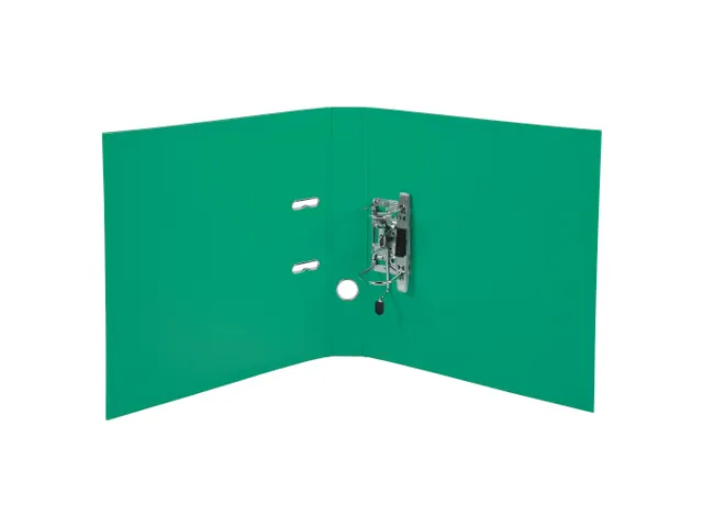 Classeur à levier PVC A4 dos de 50mm. - Vert