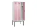 locker voor scheiding van kleding,HxBxD 2120x900x500mm,3vak