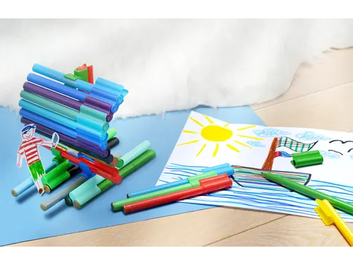 Kleurstiften Faber-Castell Connector assorti cadeauset à 80 stuks