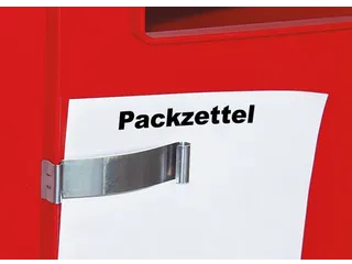 papierclip,v. stapelbak,RVS - 1