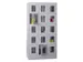 Armoire Multicases Portes Vitrées Hxlxp 1850X930X500Mm 15Cases Largeu
