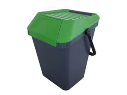 Easymax Afvalbak 45 Liter Grijs Groen