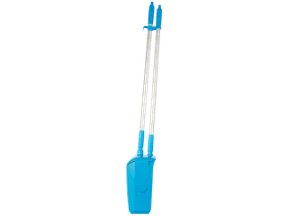 Vikan Hygiene stofblik + veger combinatieset alu steel 840mm Blauw - 3