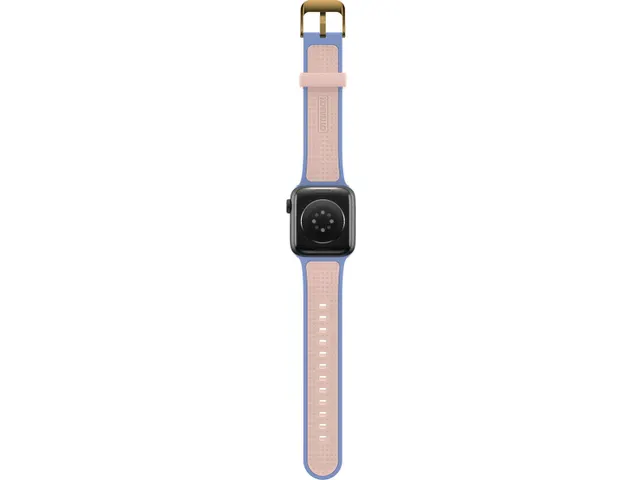 OtterBox Band Apple Watch 44/45/46mm antimicrobieel jeansblauw roze