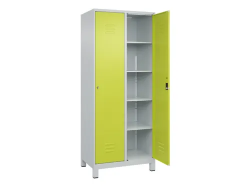 wasgoedverdeelkast,HxBxD 1950x800x500mm,vak B 400mm,cilinderslot