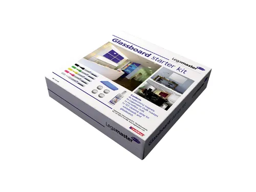 Glasbord Legamaster starterkit 11-delig