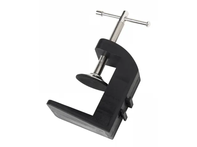 Beurswand-klem voor Wandverlichting max. 53mm Zwart