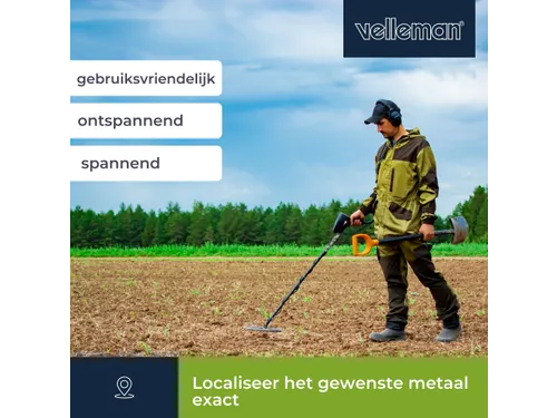 Metaaldetector Premium Zoekdiepte 25cm