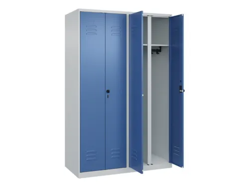 locker voor scheiding van kleding,HxBxD 1850x1200x500mm,4vak