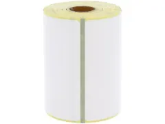 Neutral TTR Labels 101,6x152,4mm 320 stuks per rol 40mm kern