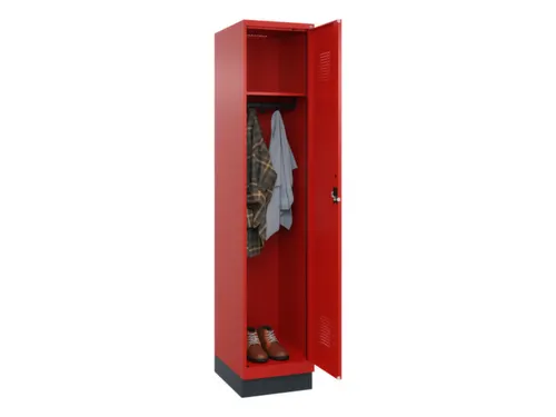 locker,HxBxD 1950x400x500mm,1vak,vak B 400mm,cil.-slot,sokkel
