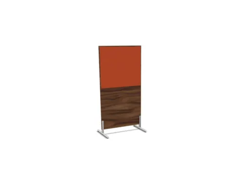 scheidingswand,HxB 1545x800mm,NP-tiepolo nut,BN3012-oranje